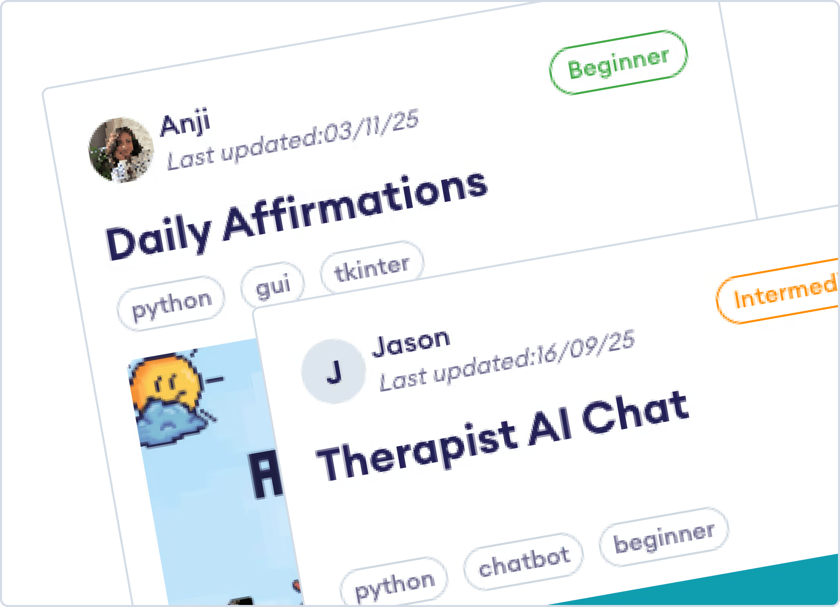 Portfolio-worthy projects