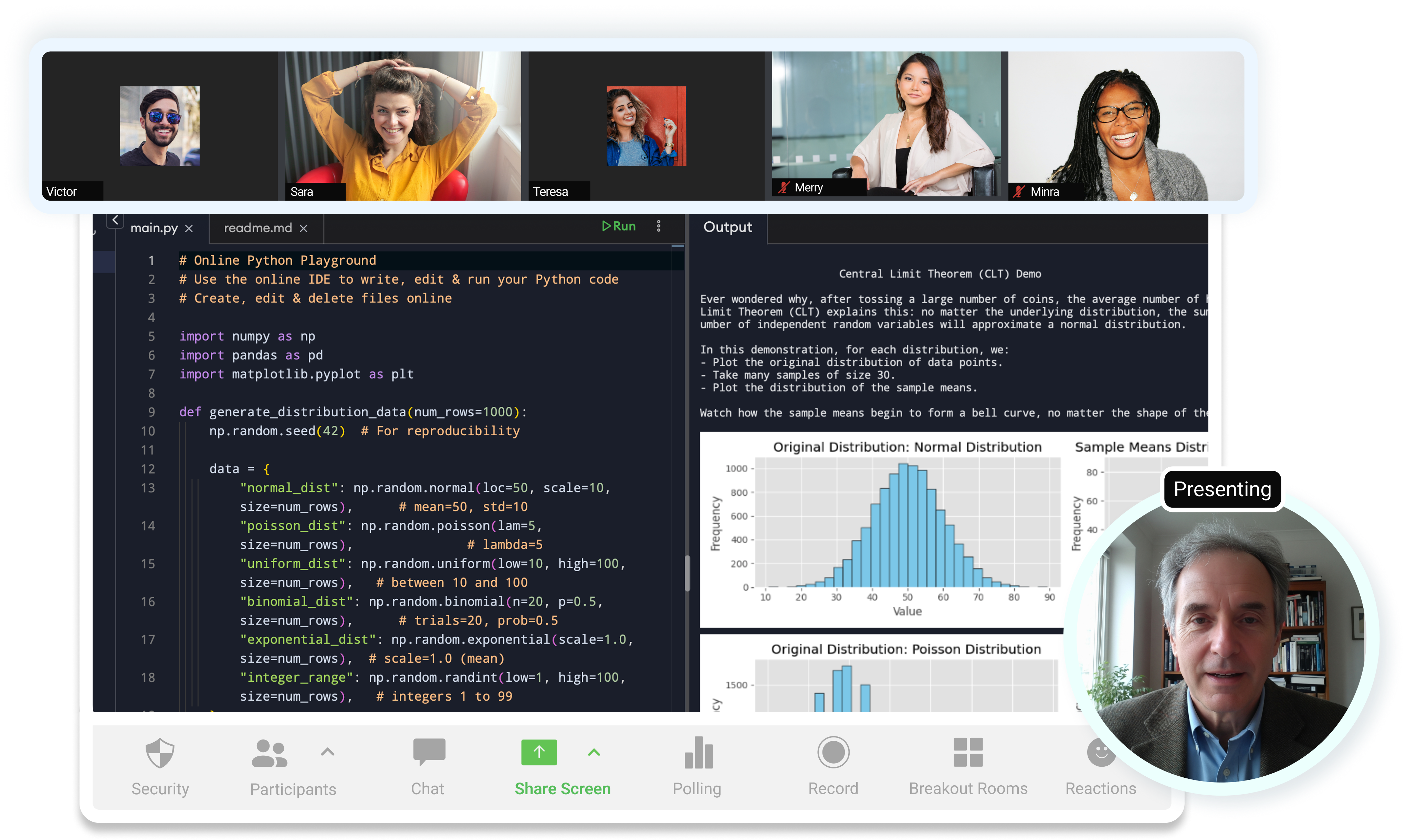 Teacher Screen Share